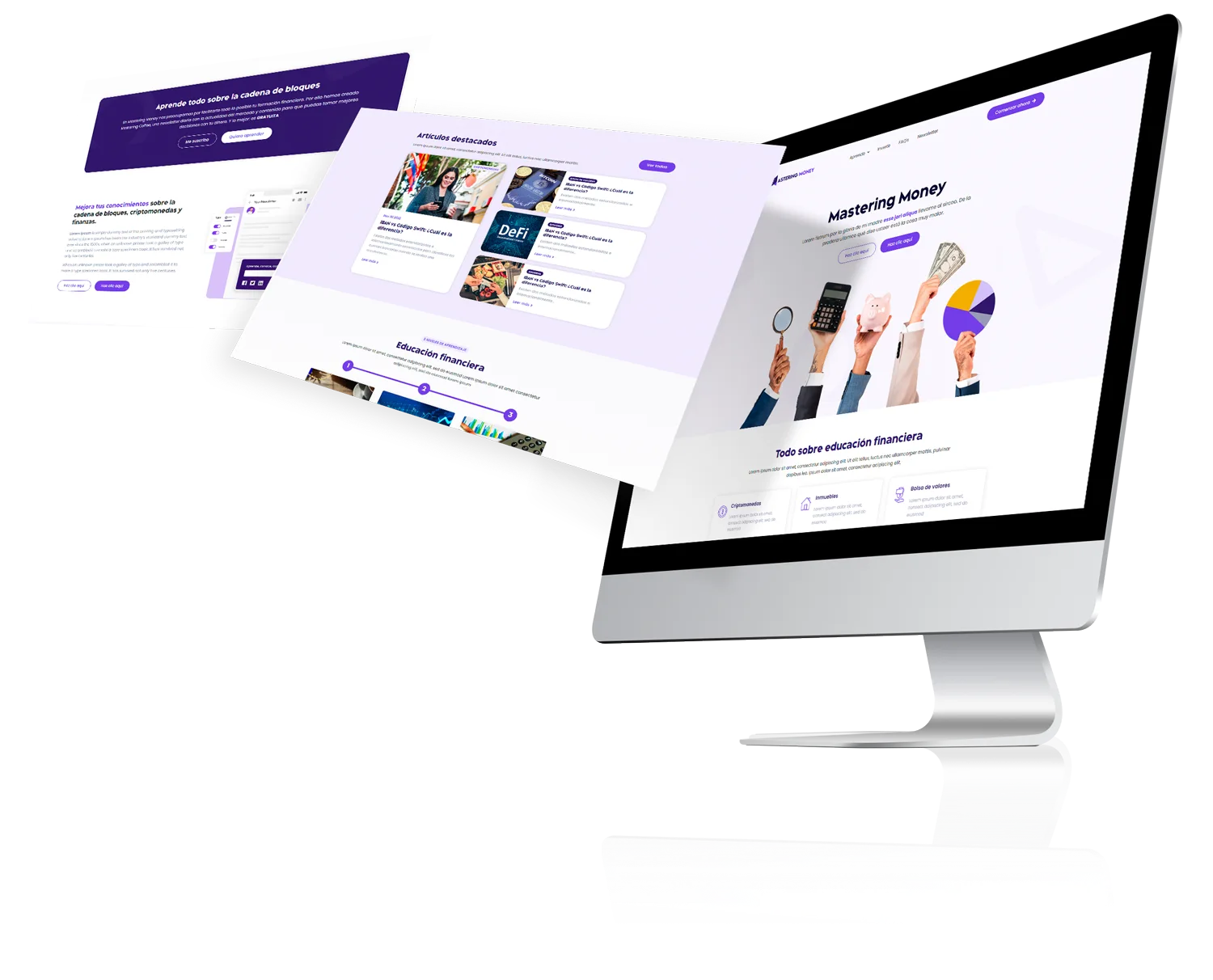 Desarrollo hecho en WordPress